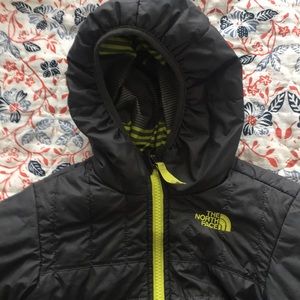North Face reversible puffer coat